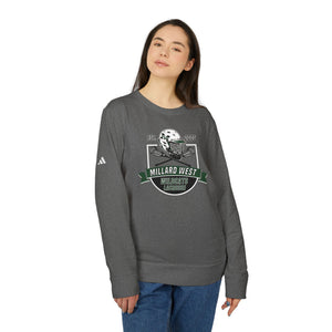 adidas® Unisex Fleece Crewneck Sweatshirt