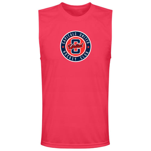 Team 365 Mens Zone Performance Muscle Tee (Caps United)