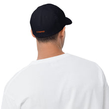 Load image into Gallery viewer, Flexfit Brand Embroidered Fitted Twill Cap