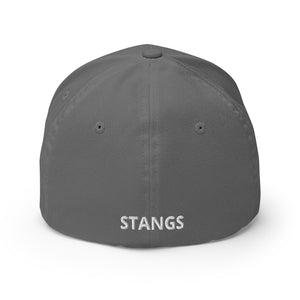 Flex Fit Brand Embroidered Structured Twill Cap