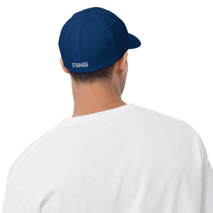 Flex Fit Brand Embroidered Structured Twill Cap