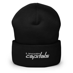 Capitals Embroidered Cuffed Beanie