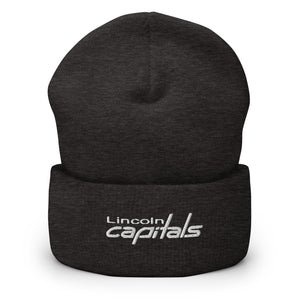 Capitals Embroidered Cuffed Beanie