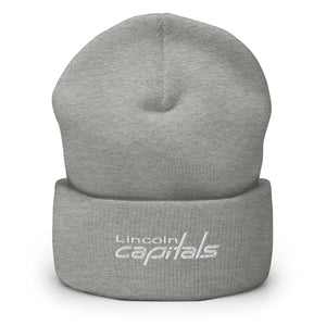 Capitals Embroidered Cuffed Beanie