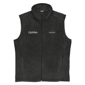 Capitals Embroidered Men’s Columbia fleece vest
