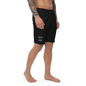 Men’s Embroidered Fleece Shorts