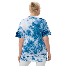 Load image into Gallery viewer, Embroidered Oversized Tie-Dye T-Shirt