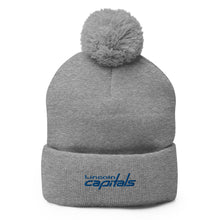 Load image into Gallery viewer, Embroidered Logo Pom-Pom Beanie