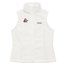 Load image into Gallery viewer, Women’s Columbia Brand Embroidered Fleece Vest