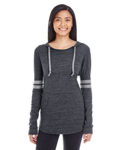 Load image into Gallery viewer, Ladies Team Hooded Low Key Pullover