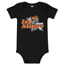 Load image into Gallery viewer, Team Logo Baby short sleeve one piece