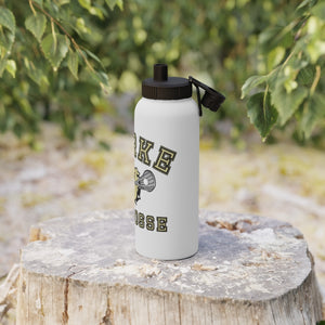 Team Logo Stainless Steel Water Bottle, Sports Lid