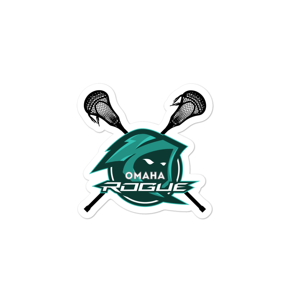 Omaha Rogue Lax Sticks Sticker