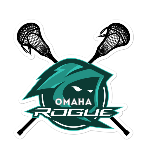 Omaha Rogue Lax Sticks Sticker