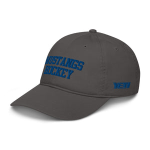 Mustangs Hockey Organic Dad Hat