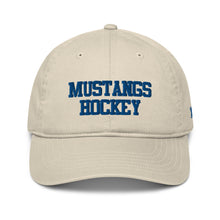 Load image into Gallery viewer, Mustangs Hockey Organic Dad Hat