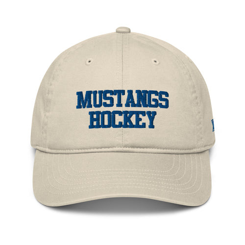 Mustangs Hockey Organic Dad Hat