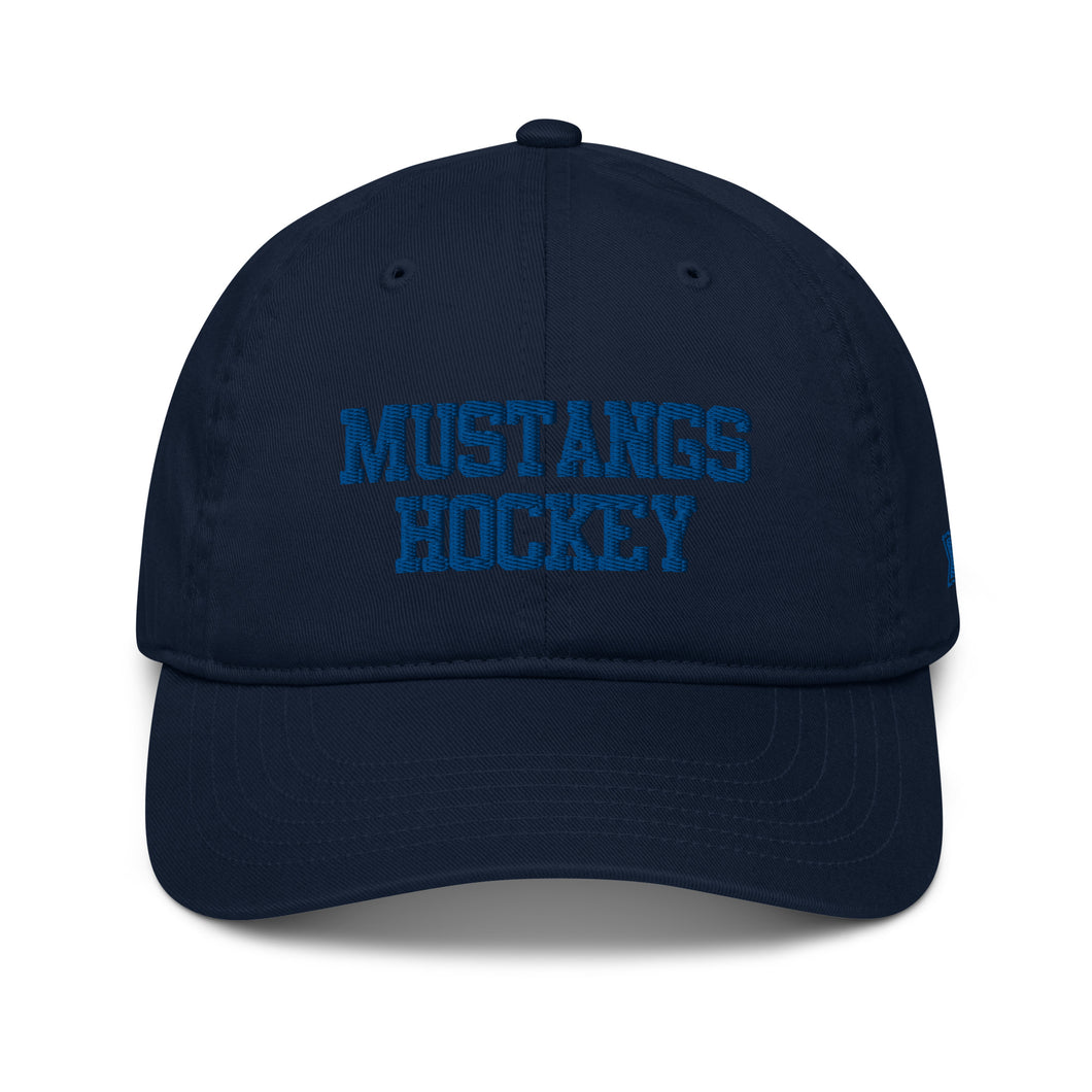 Mustangs Hockey Organic Dad Hat