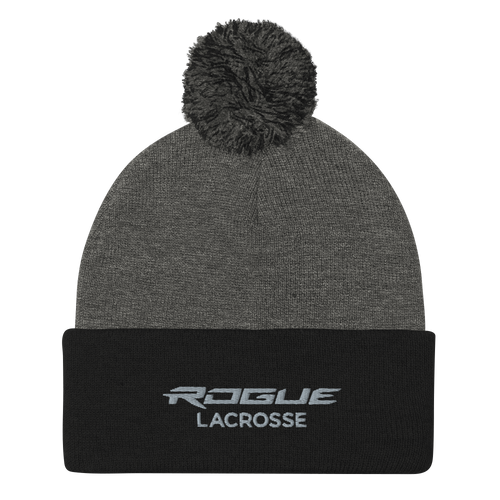 Omaha Rogue Lacrosse Pom-Pom Beanie